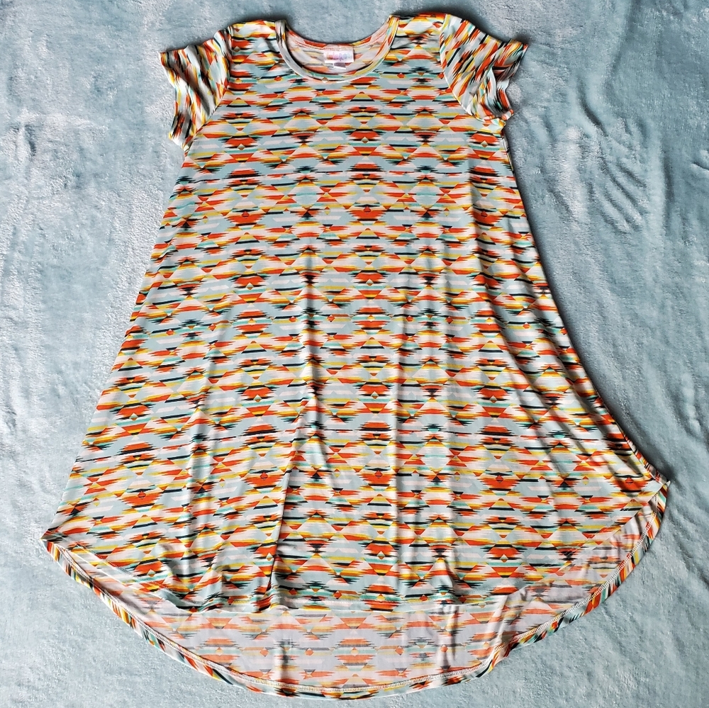 NWOT Lularoe Aztec Carly Dress